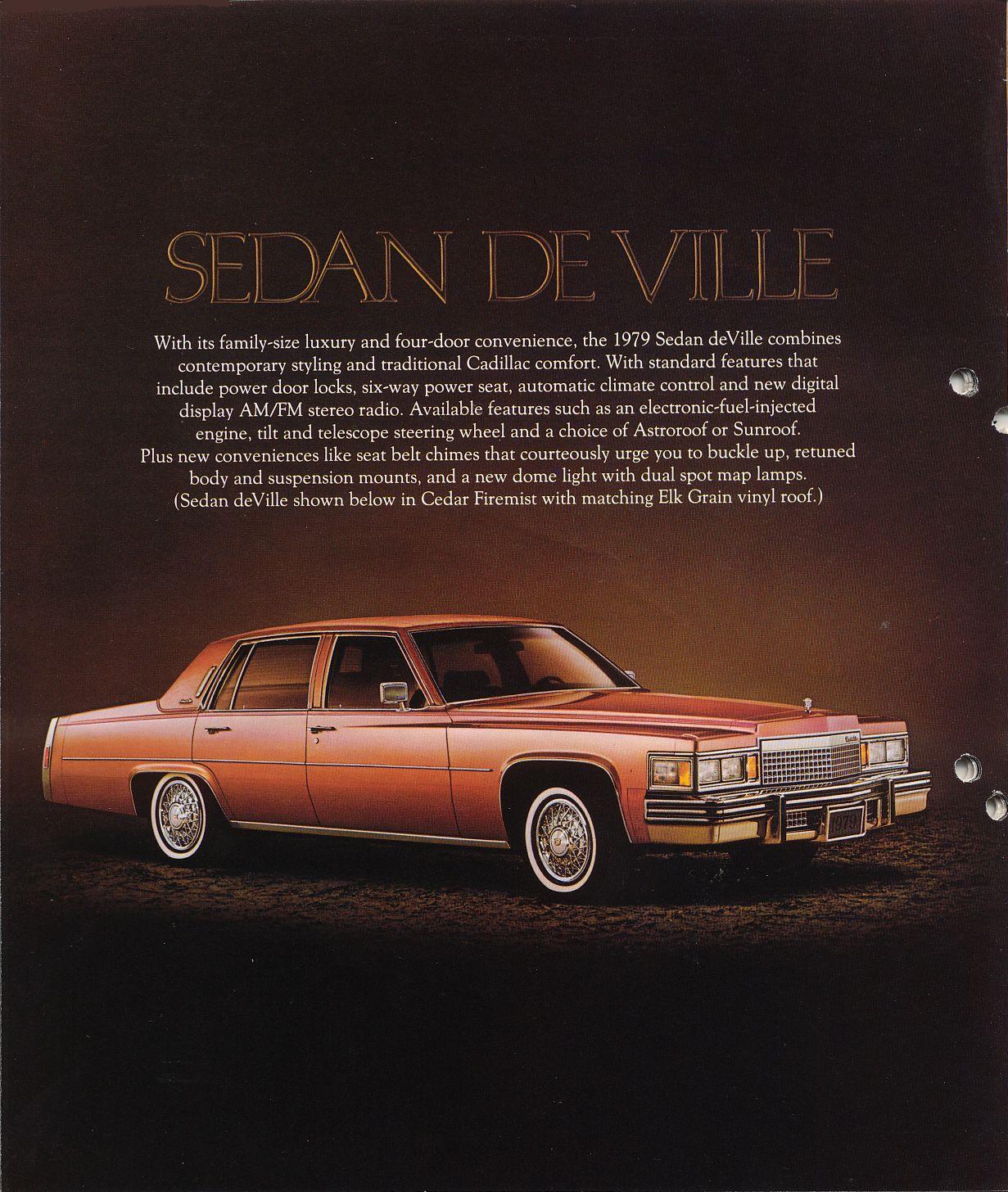 1979 Cadillac Brochure Page 17